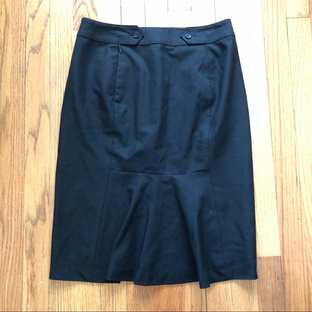 Black Express pencil skirt